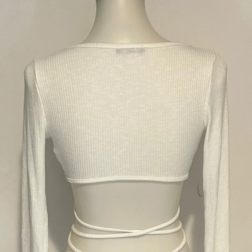 PaperMoon Crop Top White - Size S.